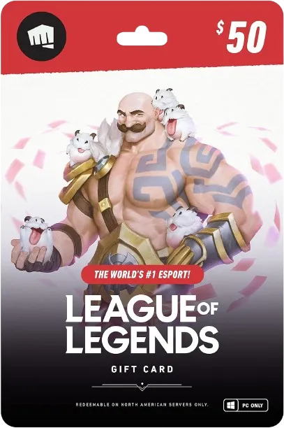 League of Legends $50 Gift Card